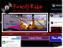 Tablet Screenshot of furocityradio.com